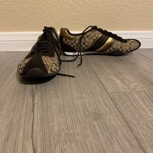 Coach fashion sneakers.